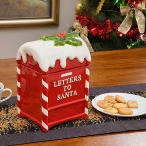 Letters To Santa Cookie Jar. New